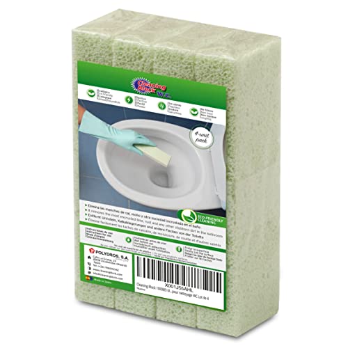 Cleaning Block WC - Toilette reiniger - Urinsteinentfernen 4er pack