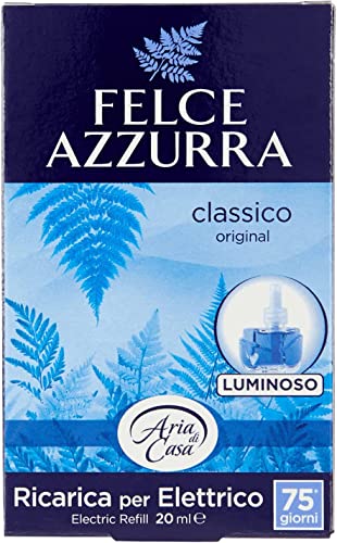 3x Felce Azzurra Aria Casa Classic refil Raumerfrischer raumluft reiniger 20ml